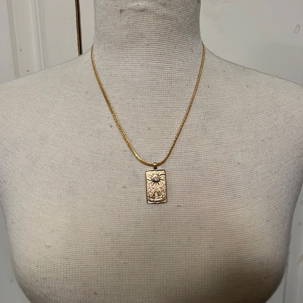 Tarot Card Necklace